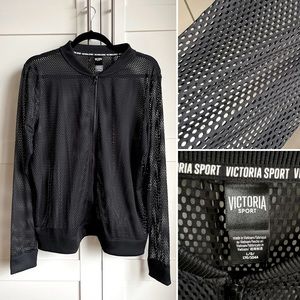 NEW - Perforated/mesh sportswear zip-up from VS (size L / large)